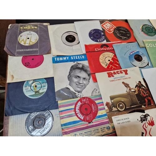 1B - Large Collection of Assorted 45rpm Single Vinyl Records, (see multiple catalogue photos for artists ... 