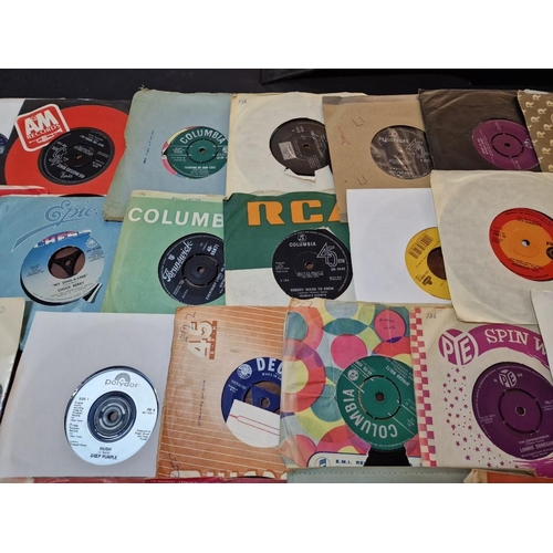 1B - Large Collection of Assorted 45rpm Single Vinyl Records, (see multiple catalogue photos for artists ... 