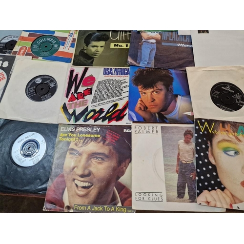 1B - Large Collection of Assorted 45rpm Single Vinyl Records, (see multiple catalogue photos for artists ... 