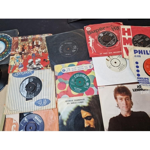 1C - Large Collection of Assorted 45rpm Single Vinyl Records, (see multiple catalogue photos for artists ... 