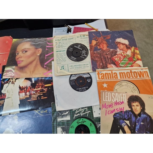 1C - Large Collection of Assorted 45rpm Single Vinyl Records, (see multiple catalogue photos for artists ... 