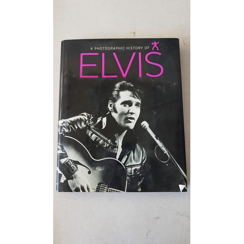 17A - Collection of 4 x Rock n' Roll Books; 3 x Elvis, (the King of Rock & Roll), and 'Rock On! The Rock n... 