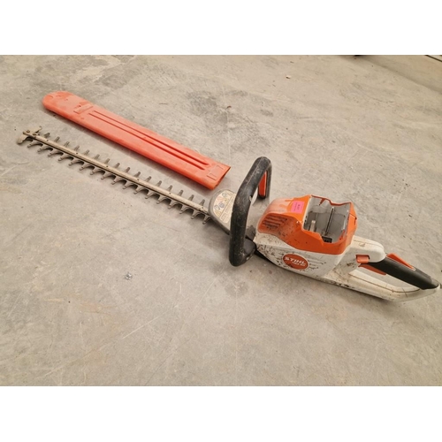 82 - Stihl HSA 50.0 Battery Powered / Cordless Hedge Trimmer, (Nb. NO Battery Included and Untested)