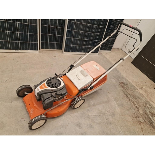 86 - Stihl Petrol Lawn Mower, (Model: RM 248.0 T), * Basic Test and Didn't Start When Lotted, A/F or Repa... 