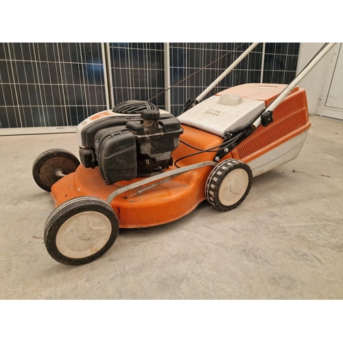 86 - Stihl Petrol Lawn Mower, (Model: RM 248.0 T), * Basic Test and Didn't Start When Lotted, A/F or Repa... 