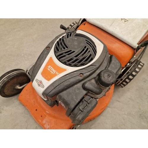 86 - Stihl Petrol Lawn Mower, (Model: RM 248.0 T), * Basic Test and Didn't Start When Lotted, A/F or Repa... 