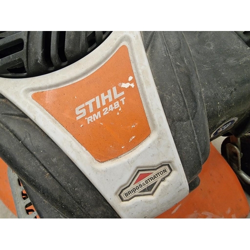 86 - Stihl Petrol Lawn Mower, (Model: RM 248.0 T), * Basic Test and Didn't Start When Lotted, A/F or Repa... 