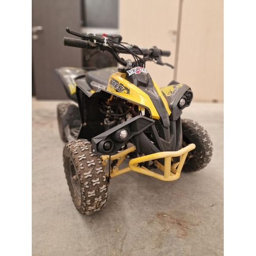 88 - Kids Petrol Quad Bike / Mini Quad, 50cc * Basic Test and Running When Lotted, see video clip in our ... 