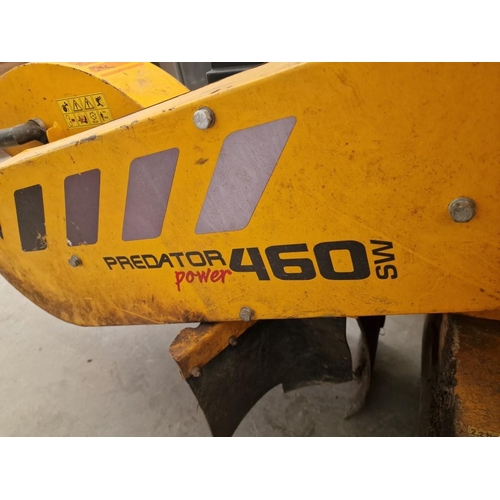 89 - Predator Power 460 SW Tree Stump Grinder, * Basic Test and Seen Working when Lotted * (Key in Office... 