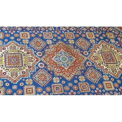 95 - Oriental Style Carpet with Classic Pattern, Believed to be Wool & Cotton from Azerbaijan, (Approx. 2... 