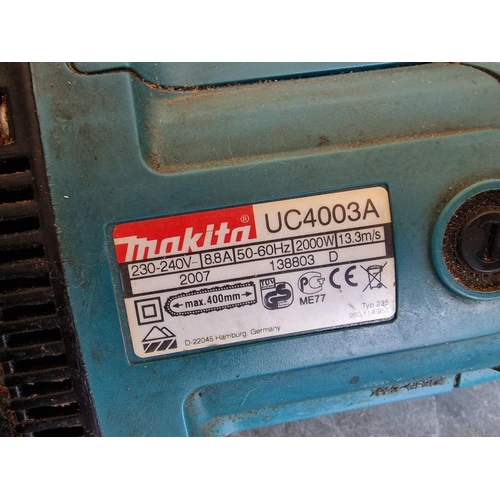 79C - Makita Electric Chainsaw, (Model: UC40034A), * Basic Test and Working when Lotted *