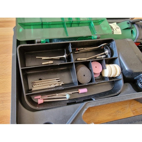 82B - Parkside Cordless Multi-Grinder (Model: PFBS 9.6 A1) in Fitted Case with Accessories