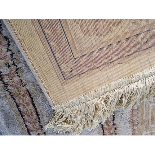 189 - Large Classical Style Carpet with Gold and Beige Tone Pattern, (Approx. 292 x 195cm)