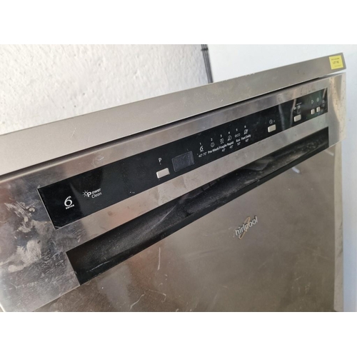 192 - Whirlpool '6th Sense' Silver Colour Dishwasher, (Untested or a/f)