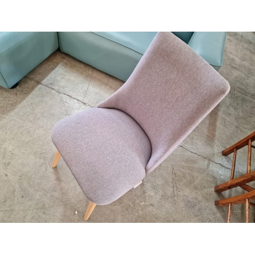 194 - Designer Bedroom Chair by 'Fylliana, I Love My Home', a 'Stela Bombay 26' Padded Fabric Chair with N... 