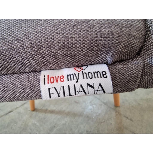 194 - Designer Bedroom Chair by 'Fylliana, I Love My Home', a 'Stela Bombay 26' Padded Fabric Chair with N... 