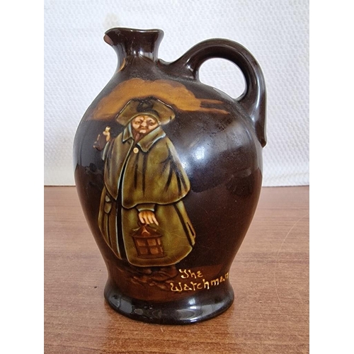 12 - Royal Doulton 'The Watchman', Vintage Dewar's Whisky Jug, (Approx. H: 18cm), (a/f)