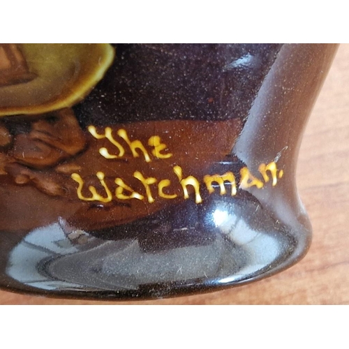 12 - Royal Doulton 'The Watchman', Vintage Dewar's Whisky Jug, (Approx. H: 18cm), (a/f)