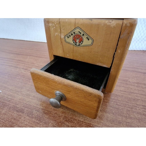 8 - Vintage German Coffee Grinder in Wooden Case