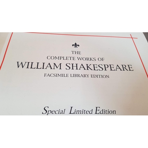 14 - 'The Library Shakespeare', Special Limited Edition 3084 of 7000 Hard Back Book, The Complete Works o... 