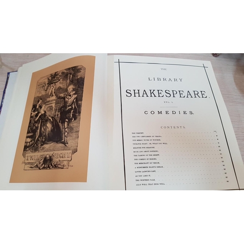 14 - 'The Library Shakespeare', Special Limited Edition 3084 of 7000 Hard Back Book, The Complete Works o... 