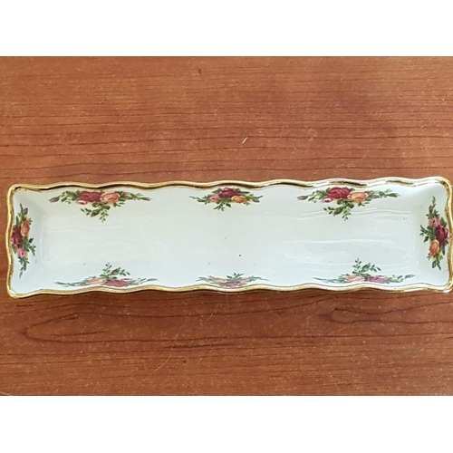 141 - Royal Albert 'Old Country Roses' Rectangular Dish / Tray, (Approx. 21 x 5.5 x 3cm)