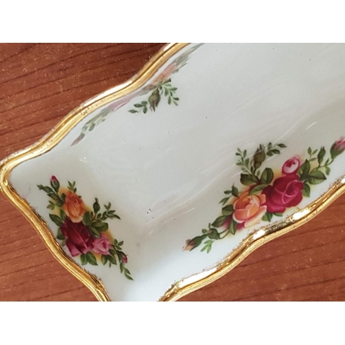 141 - Royal Albert 'Old Country Roses' Rectangular Dish / Tray, (Approx. 21 x 5.5 x 3cm)