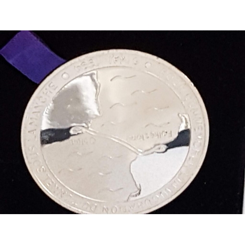 146 - 'Euro Tunnel Celebration 94', Sterling Silver Proof Commemorative Medal (Limited Edition No. 0663) i... 