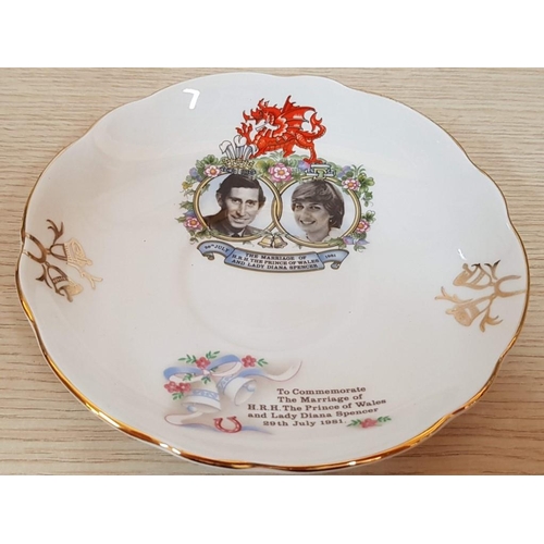 16 - Commemorative Porcelain Cup & Saucer, 'The Marriage of HRH The Prince of Wales and Lady Diana Spence... 