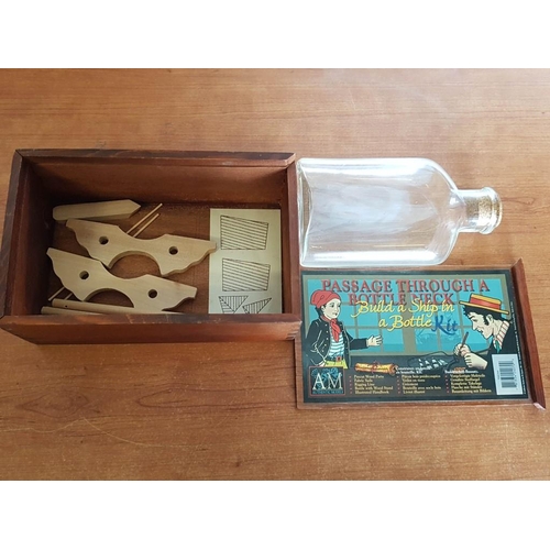 164 - Build a Ship in a Bottle Kit; 