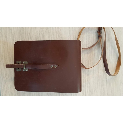 196 - Original Vintage Eastern Bloc Military Officer's Field Bag / Map Case, (unused)
