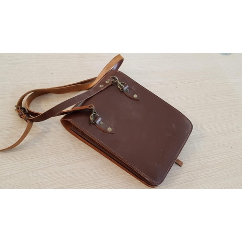 196 - Original Vintage Eastern Bloc Military Officer's Field Bag / Map Case, (unused)