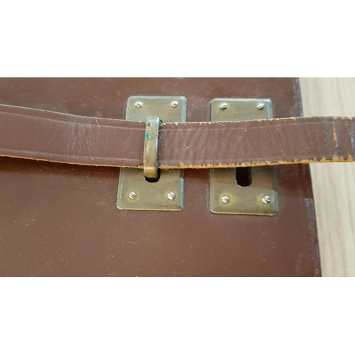 196 - Original Vintage Eastern Bloc Military Officer's Field Bag / Map Case, (unused)