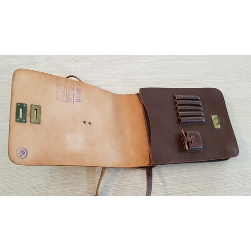 196 - Original Vintage Eastern Bloc Military Officer's Field Bag / Map Case, (unused)