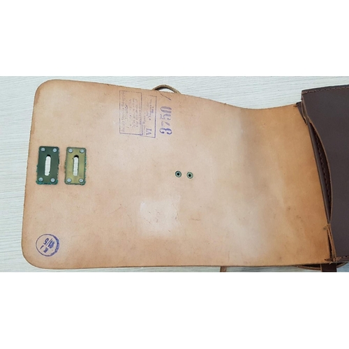 196 - Original Vintage Eastern Bloc Military Officer's Field Bag / Map Case, (unused)