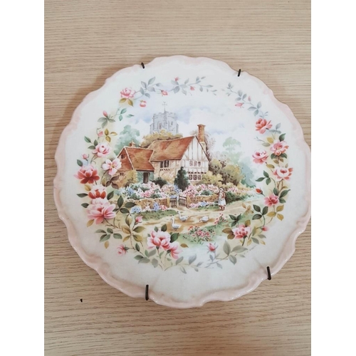 198 - 4 x Royal Albert 'Cottage Garden Year Series' Decorative Plates; Spring, Summer, Autumn, Winter, (Ap... 