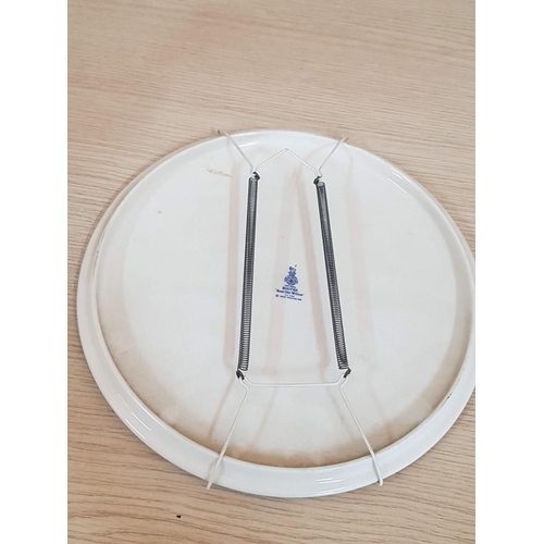 199 - Royal Doulton 'Booths Real Old Willow' Large Porcelain Cake Plater / Decorative Plate, (Approx. Ø: 2... 