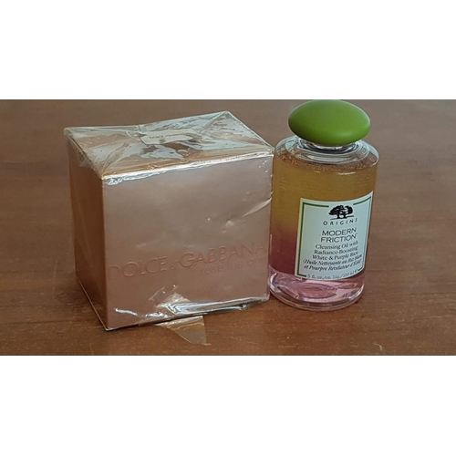 200 - Dolce & Gabana 'Rose The One' Eau De Perfum, Together with 'Origins, Modern Friction' Cleansing Oil ... 