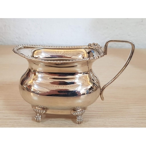 204 - Vintage Viners of Sheffield 4-Piece Alpha Plate (Silver Plated) Tea / Coffee Set; Tea Pot, Coffee Po... 