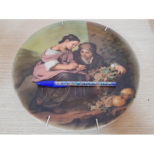 211 - 2 x Collector's Decorative Porcelain Wall Plates; 'The Laughing Cavalier' by Frans Hals, and 'The Be... 