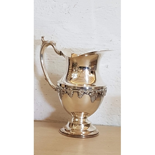 214 - Vintage 'Seranco B.M Mount' EPNS (Silver Plated) Water Jug, (Approx. H: 27cm)