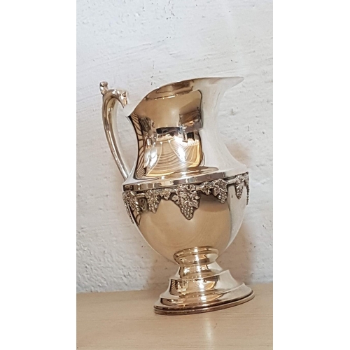 214 - Vintage 'Seranco B.M Mount' EPNS (Silver Plated) Water Jug, (Approx. H: 27cm)