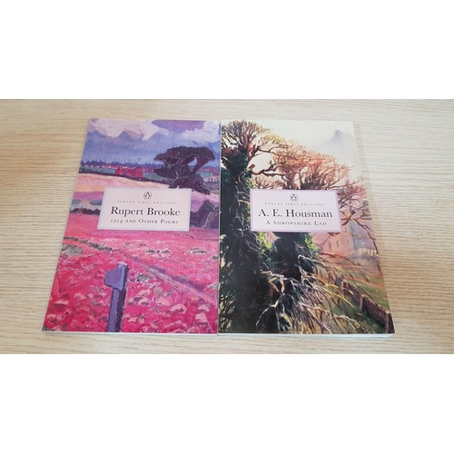 222 - 'The Essential Collection of Poetry', Box Set, First Edition; Incl. Lord Byron, D.H. Lawrence, Willi... 