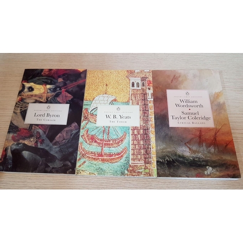 222 - 'The Essential Collection of Poetry', Box Set, First Edition; Incl. Lord Byron, D.H. Lawrence, Willi... 