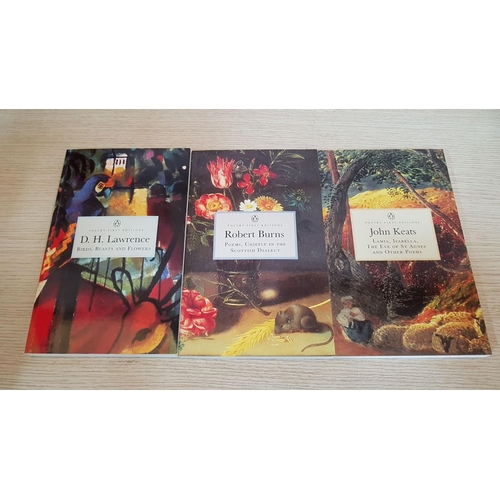 222 - 'The Essential Collection of Poetry', Box Set, First Edition; Incl. Lord Byron, D.H. Lawrence, Willi... 
