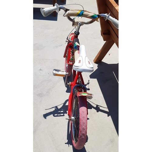 24 - 'Salus' Red Colour Child's Bicycle