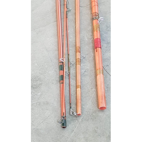 27 - 2 x Fishing Rods; 2-Part and 3-Part, (2)