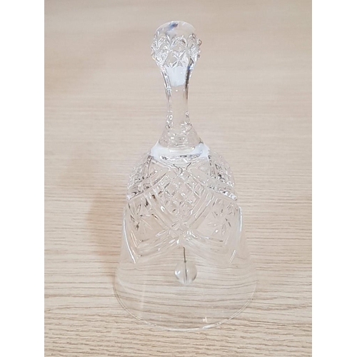 31 - Crystal Bell Ornament, (Approx. H: 14.5cm)