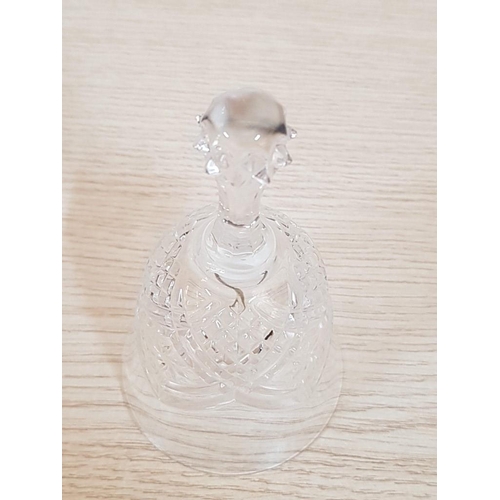 31 - Crystal Bell Ornament, (Approx. H: 14.5cm)