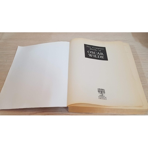 454 - 'The Complete Works of Oscar Wilde' Book by Geddes & Grosset